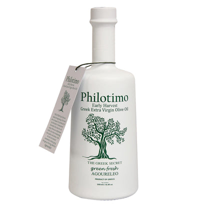 Philotimo Agoureleo Griekse olijfolie - Extra Vierge - Oogst Nov 2024 - 500ml