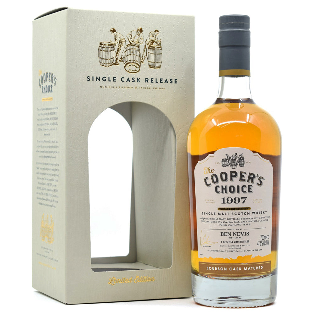 The Coopers Choice Ben Nevis 1997 24 years - Highlands - Single malt whisky