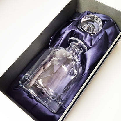 Luxe Whiskey Karaf Iona - Glencairn - Handgeblazen - Cadeau