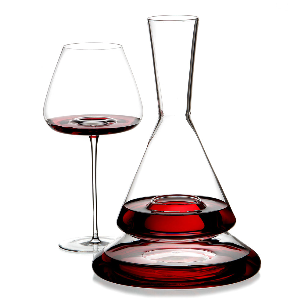 Zieher Doppio Decanteerkaraf - Handgeblazen - 1,75L