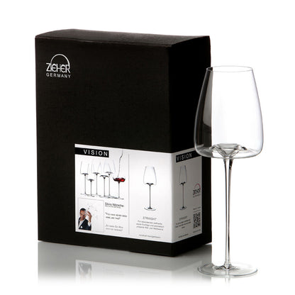 Zieher Vision Straight wijnglazen - Handgeblazen - 2 stuks